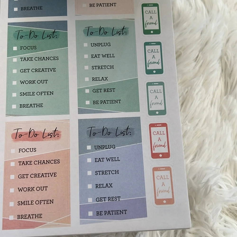 The Happy Planner Wellness Accessory Book